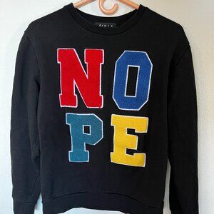 NOPE Vintage Embroidered Crewneck Sweatshirt – rare find. Size: Medium